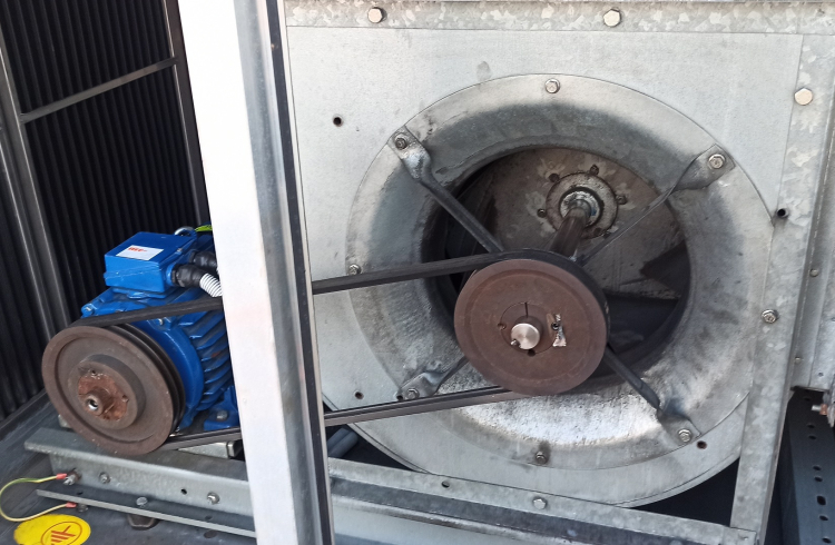 Wyważanie wirnika wentylatora